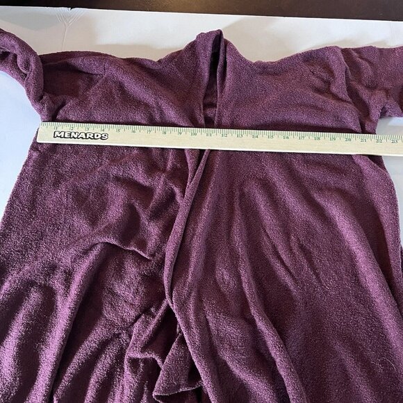 Barefoot Dreams CozyChic Lite Island Wrap Sweater Purple Size L/XL - Picture 9 of 10